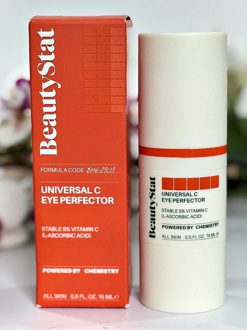 BeautyStat Universal C Eye Perfector 5% Vitamin C 15mL NEW $52 Retail